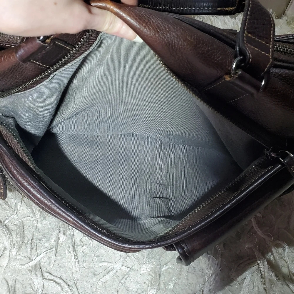 Allen Edmunds Leather Briefcase